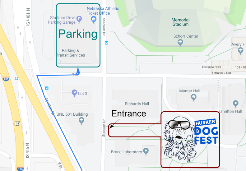 Map to DogFest